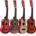 Factory direct 25 inch small guitar color basswood beginner children's Brazilian toy guitar six string small guitar musical instrument_desvips.com