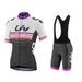 LIVWomen'scyclingjerseysummerroadcyclingbibwithspongeseatcushioncyclingsuitquickdryingcyclingsportsshirt_desvips.com