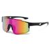 Large Frame Sports Sunglasses for Children Outdoor Cycling Windshield Glasses Integrated Design New Cross Border 9337_desvips.com