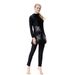 Muslim Swimwear Women's Contrasted Three-piece Swimsuit Conservative Swimsuit_desvips.com