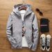 2026 Men's Fashion Windproof Zipper Hooded Jacket Casual Outdoor Sportswear For Streetwear Running And Daily Comfortable_desvips.com