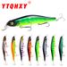Hot Style Lure Bait Magnetic Guide Ring 12.5cm/17.7 Floating Minnow Bait Bait Fishing Gear_desvips.com