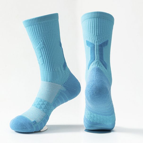 Elite Basketball Training Socks Breathable Quick Drying Terry Cloth Sole Sweat Wicking Sports Compression Socks Odor Resistant_desvips.com