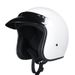Men's and women's leather helmets Electric helmet 3/4 summer helmet semi-helmet scooter for all seasons_desvips.com