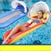 Pool & Accessories Inflatable Floating Lounge Chair With Canopy Foldable Sunbed For Pool Lake_desvips.com