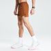 Woven Four-Way Stretch Sports For Men Running Marathon Track And Field Three-Quarter Length Quick-Dry Mesh Breathable_desvips.com