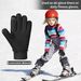 New Children's Bicycle Riding Gloves Warm Non Slip Waterproof Touch Screen Outdoor Sports Ski Full Finger Gloves_desvips.com