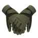 Tactical Gloves For Men - Military Fingerless Gloves, Anti-Slip & Durable Riding Gloves, Outdoor Sports Gloves (Black, Army Green, Khaki - M/L/XL)_desvips.com