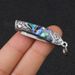 New Travel Pocket Brass Mini Portable Folding Knife Car Keychain Small Pendant Tool_desvips.com