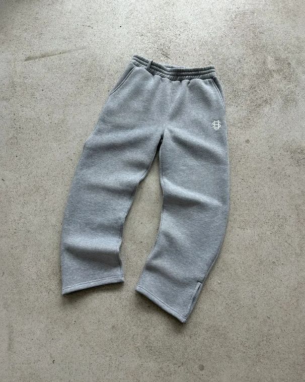 2025 New Trendy S Embroidery Print Series Youth Couple Casual Wide-Leg Pants_desvips.com