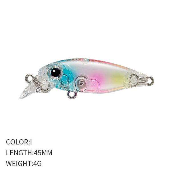 45MM 4G Micro Suspend Minnow Fishing Lures Wobbler Long Cast Floating Artificial Hard Bait Trout Bass Fishing Supplies_desvips.com