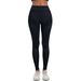 New Seamless Knitted Tight Elastic Breathable Ski High Waist Sports Running Fitness Base Layer Yoga Pants_desvips.com