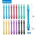 Huanqu 6-Piece Set Aluminum Shaft Accessories Precision Balanced Durable Replacement Dart Shafts 6 Colors Available_desvips.com