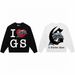 Trendy Brand Heart Print Heavy Cotton Unisex High Street Crew Neck Long Sleeve Sweatshirt_desvips.com