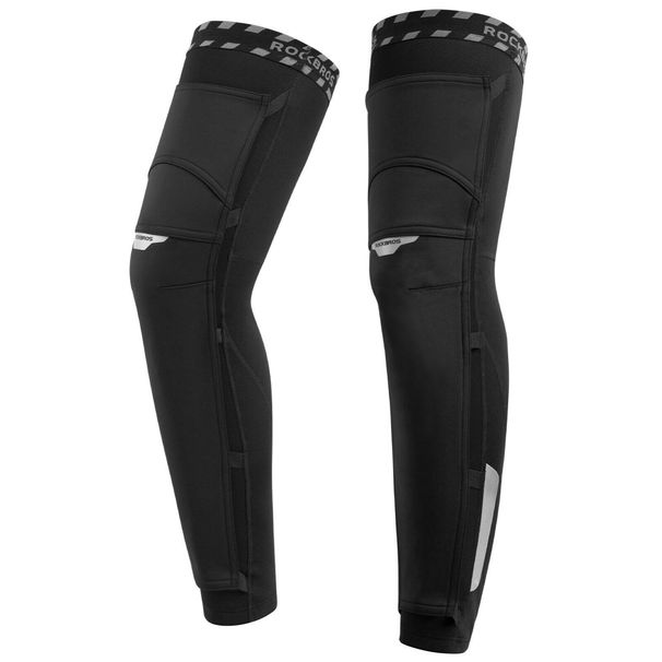 ROCKBROS 1 Dual Unisex Leg Warmers Leg Warmers Non-Slip Knee Pads S-4XL_desvips.com