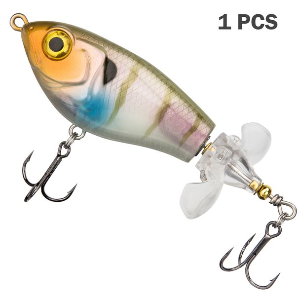 1 Piece Popper Hard Lure With Treble Hooks 9g 16g Artificial Bait For Bass Trout Pike Fishing Wobblers Fishing Baits Crankbait_desvips.com