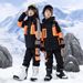 New Boys Girls Suit Set Winter Outdoor Windproof Water-Resistant Warm Thickened Children's Ski Jacket And Pants_desvips.com