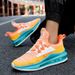Summer new men's low shoes full palm air cushion breathable lightweight soft bottom running shoes casual sneakers basketball shoes_desvips.com