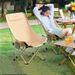 Outdoor Folding Moon Portable Camping Fishing Stool Picnic Art Sketching Reclining Chair_desvips.com