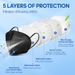 ChiSip KN95 Face Masks For Adults, 5-Ply Disposable Masks_desvips.com
