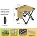 Outdoor Folding Chair Home Camping Ultra-light Portable Stool For Art Fishing Sketching Mazar_desvips.com