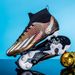 Large Size New Style Long Spike Youth Outdoor Soccer Sports Professional Competition Training Shoes_desvips.com