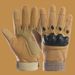 Tactical Gloves Men Blackhawk Full Military Enthusiast Outdoor Hiking Training Fitness Cycling Half Finger_desvips.com
