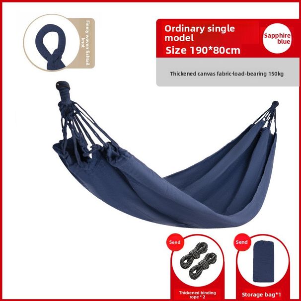 Hammock Outdoor Swing Summer Camping Anti-Rollover Home Indoor Single Double Adult Dormitory Children's Hanging Chair_desvips.com