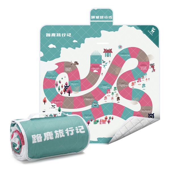 Qunature Picnic Blanket 200x200cm Camping Blanket Picnic Mat Outdoor Waterproof_desvips.com