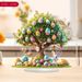 2D Flat Magic Egg Tree Rabbit Decorations Simple And Perfect Easter Gift - High Quality_desvips.com