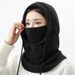 Winter Outdoor Balaclava Hat Windproof Cold-Proof Thermal Thickened Neck Guard Polar Fleece Mask_desvips.com