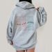 Men's Clothing letter fashion printed back collar plus velvet hooded sweatshirt _desvips.com