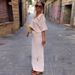 women's clothing fashionable suit in autumn and winter lantern long sved stand up collar sli nitted top two piece set high waisted plaid skirt_desvips.com