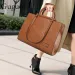 Guguo Free Shipping Designer Handbag Fashion 3D Emed Simple Large Capacity Commuter Women's Ultra-fine Fiber Leather_desvips.com