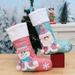 001 Cross-Border New Decorations Santa Claus Tree Ornaments 3D Christmas Socks Gift Bags_desvips.com
