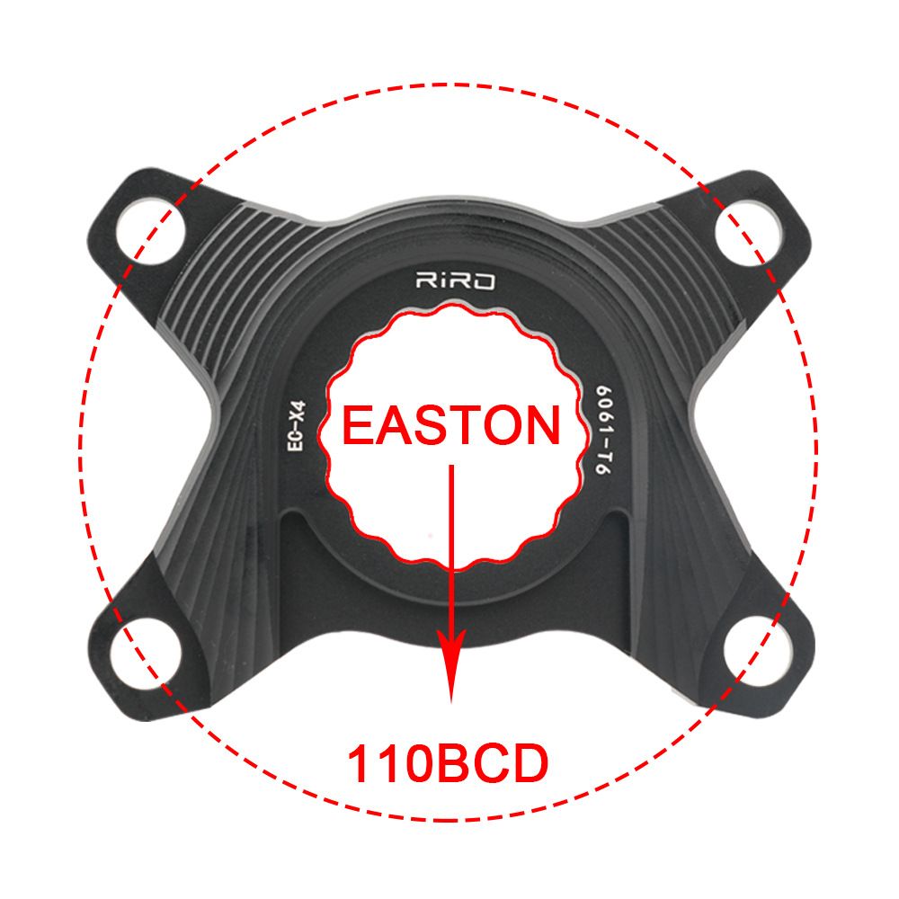 RIRO Crank Conversion Adapter Compatible With EASTON To SHIMANO Single Double Chainring BCD110/130 Four And Five-Claw_desvips.com