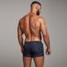 Men's European Fit Training Shorts - Quick-Dry & Lightweight For Gym & Outdoor (4-Way Stretch UPF50+ Black/Blue S-XXL)_desvips.com