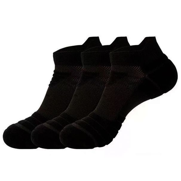 3Pair Professional Fitness Sports Towel Bottom Non-Slip Running Socks Men Women Short Quick-Drying Basketball Training_desvips.com