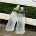 Landy Outdoor Sports Soft Foldable Trail Running Hiking Cup 350ML Pocket Portable Water Bottle_desvips.com