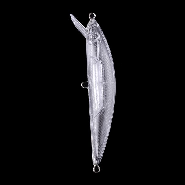 Chan’sHuang 10PCS Unpainted Blank Bait 130mm 38g Silent Sinking Minnow DIY Artificial Fishing Lures_desvips.com