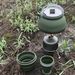2024 Portable silicone folding camping kettle Outdoor compressible camping pot travel silicone coffee maker_desvips.com