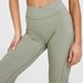 001 ONERACTIVE Cross Waist Yoga Flared Nude Feel Slimming Fitness Leggings Running Casual Wide Leg Long Pants_desvips.com