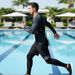 Wholesale Diving For Men, Long-sleeved, Sun-protective, Quick-drying, Conservative Swimwear, Women's Couple's Sets,_desvips.com