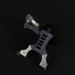 304 Stainless Steel Left Bank War God Laser Line Cutting Flat Leather Straight Board Slingshot Professional Competition_desvips.com