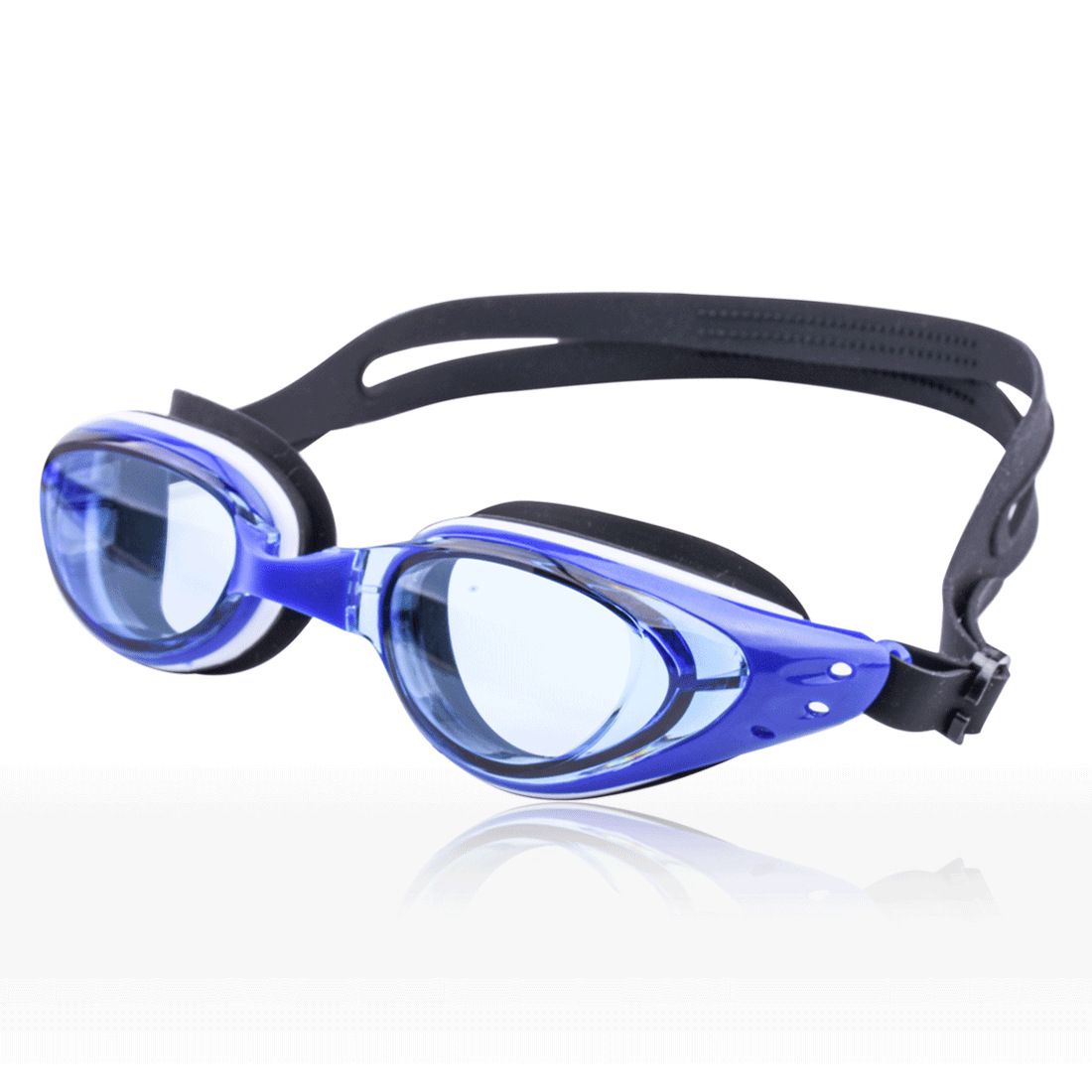 New Style Swimming Goggles Waterproof Anti-fog HD Women's Myopia Swimming Cap Set Men's and Children's Large Frame Diving Equipment Swimming Glasses_desvips.com