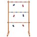 Solid Pine Ladder Golf Set - Durable Construction With 6 Pairs Of Balls - Portable Carrying Bag - Family Fun Game_desvips.com