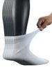 Men's Bamboo Diabetic Ankle Socks With Seamless Toe And Non-Binding Top,6 Pairs L Size(10-13)_desvips.com