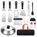 Camping Cookware Stainless Steel Barbecue Tool Set Cooking Shovel Combination Barbecue Set Outdoor Camping BBQ Barbecue Set_desvips.com