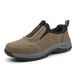 Spring And Autumn New Outdoor Leisure Sports Elderly Walking Men's Large Mountaineering Running Shoes Trend Fashion_desvips.com