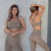 New Cloud Gathered Top Four Seasons Vest Training Fitness Clothing Naked Feel Sports Yoga Suit Set For Women_desvips.com